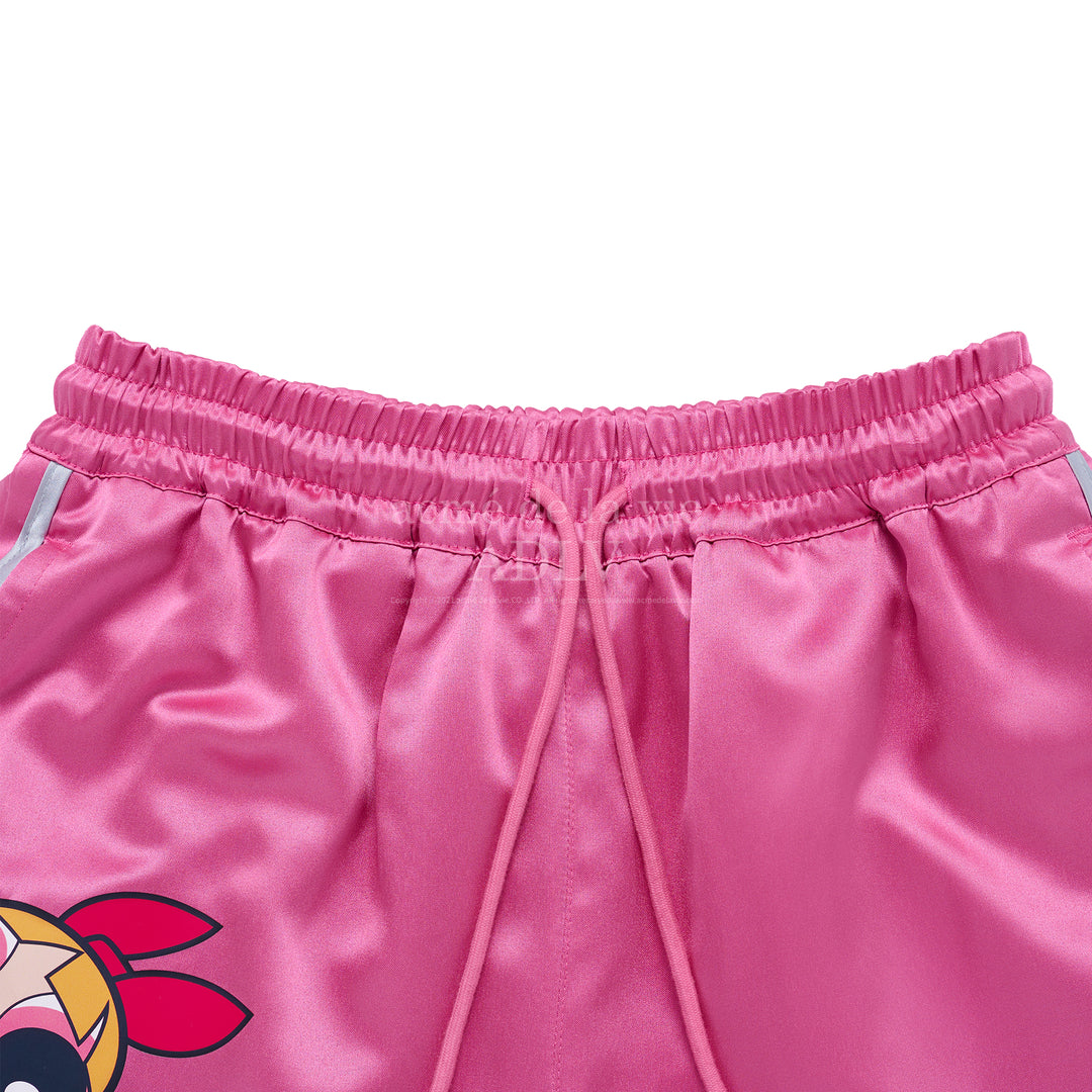 ADLV x THE POWERPUFF GIRLS ARTWORK BOXING SHORTS PINK