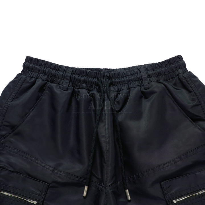 ADLV NYLON BIG POCKET SHORT PANTS BLACK