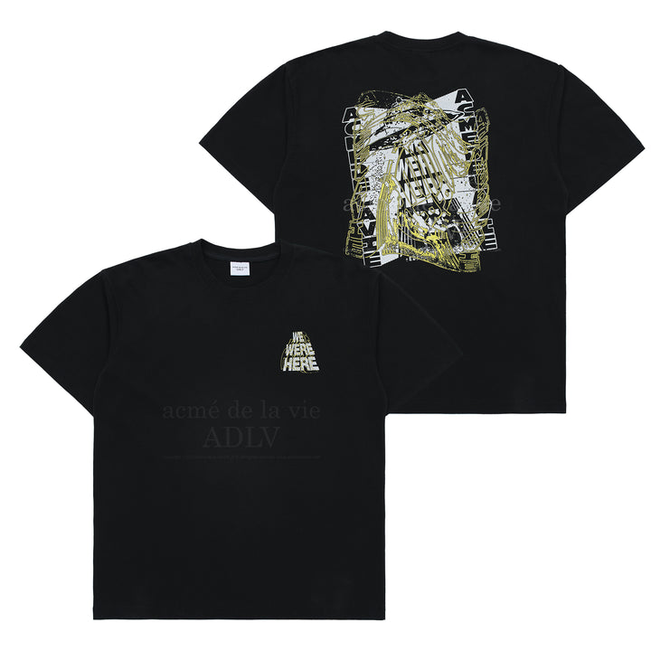 ADLV WE WERE OVERLAP ARTWORK SHORT SLEEVE T-SHIRT