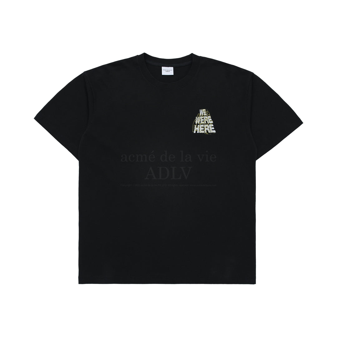 ADLV WE WERE OVERLAP ARTWORK SHORT SLEEVE T-SHIRT