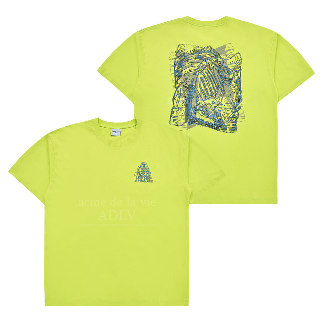 [ADLV] WE WERE OVERLAP ARTWORK SHORT SLEEVE T-SHIRT/追跡付 000-ADLV-24SS-SSAWEW-LIM-