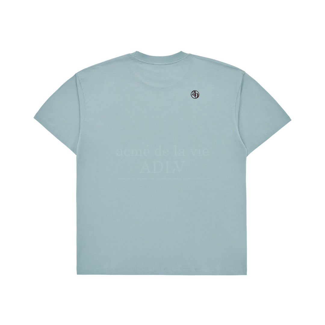 ADLV CIRCLE SYMBOL BASIC LOGO SHORT SLEEVE DARK MINT