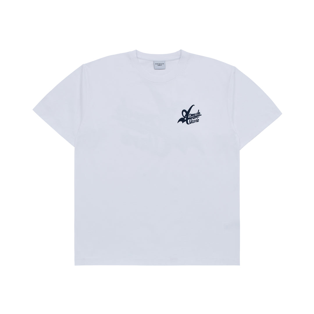 ADLV BIG LOGO 2 PRINTING SHORT SLEEVE T-SHIRT