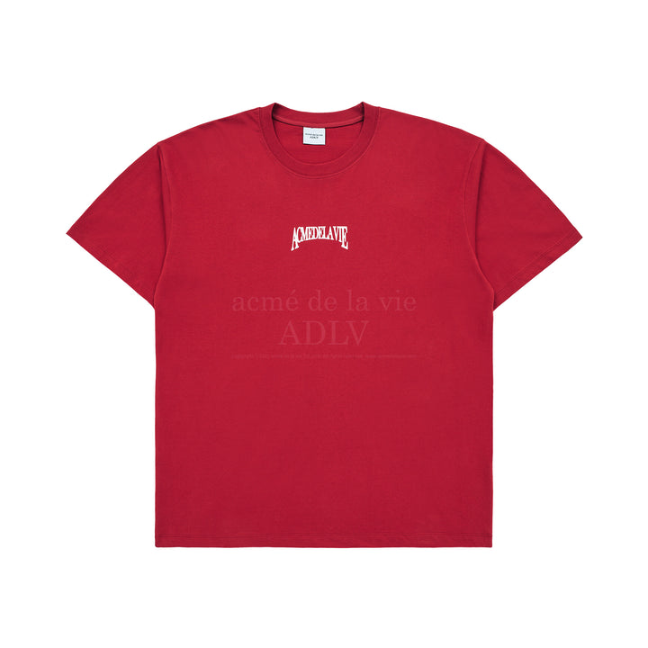 Red ADLV AE Logo T-Shirt