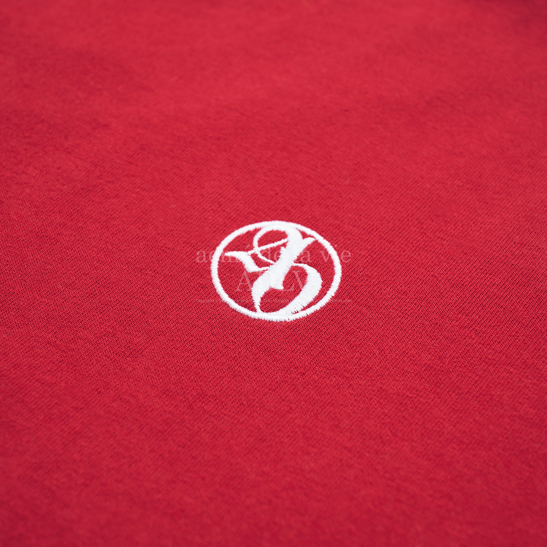 Red ADLV AE Logo T-Shirt