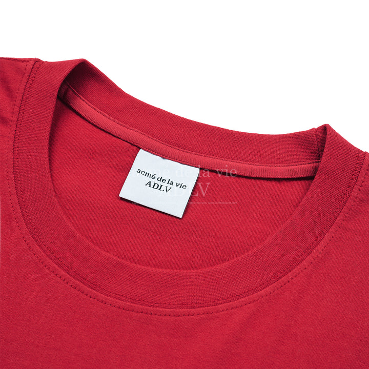 Red ADLV AE Logo T-Shirt