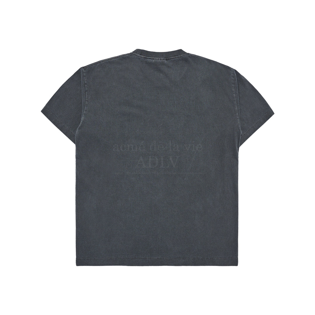 ADLV STAR AE LOGO PIGMENT WASHING SHORT SLEEVE T-SHIRT