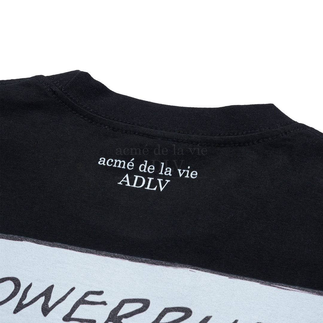 ADLV x THE POWERPUFF GIRLS SAVE THE DAY T-SHIRT BLACK