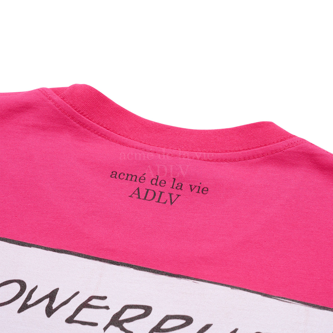 ADLV x THE POWERPUFF GIRLS SAVE THE DAY T-SHIRT PINK