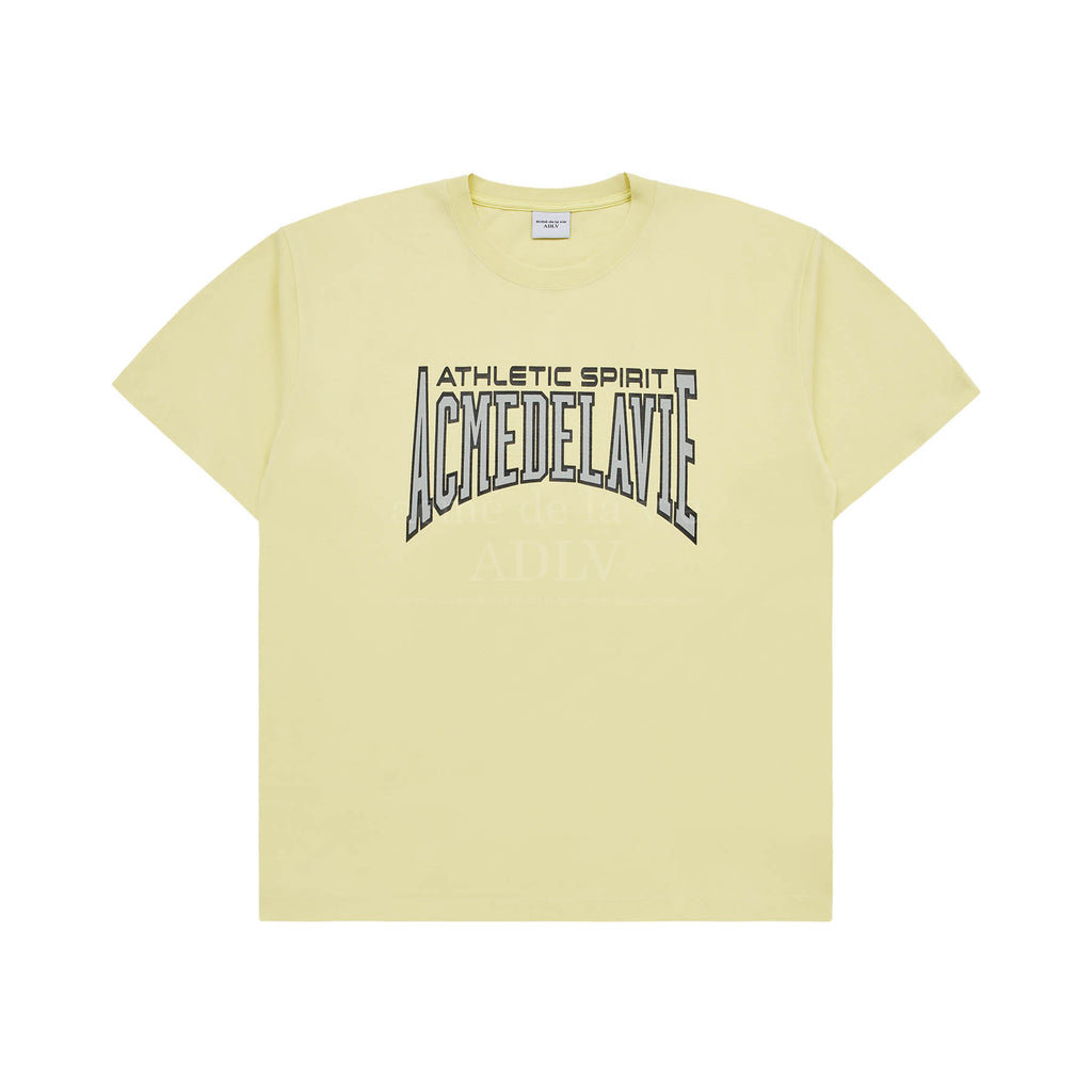 Tシャツ・カットソー [ADLV] VARSITY LOGO EMBOSSING PRINTING SHORT SLEEVE T-SHIRT VARSITY LOGO EMBOSSING PRINTING SHORT SLEEVE T-SHIRT NAVY AU