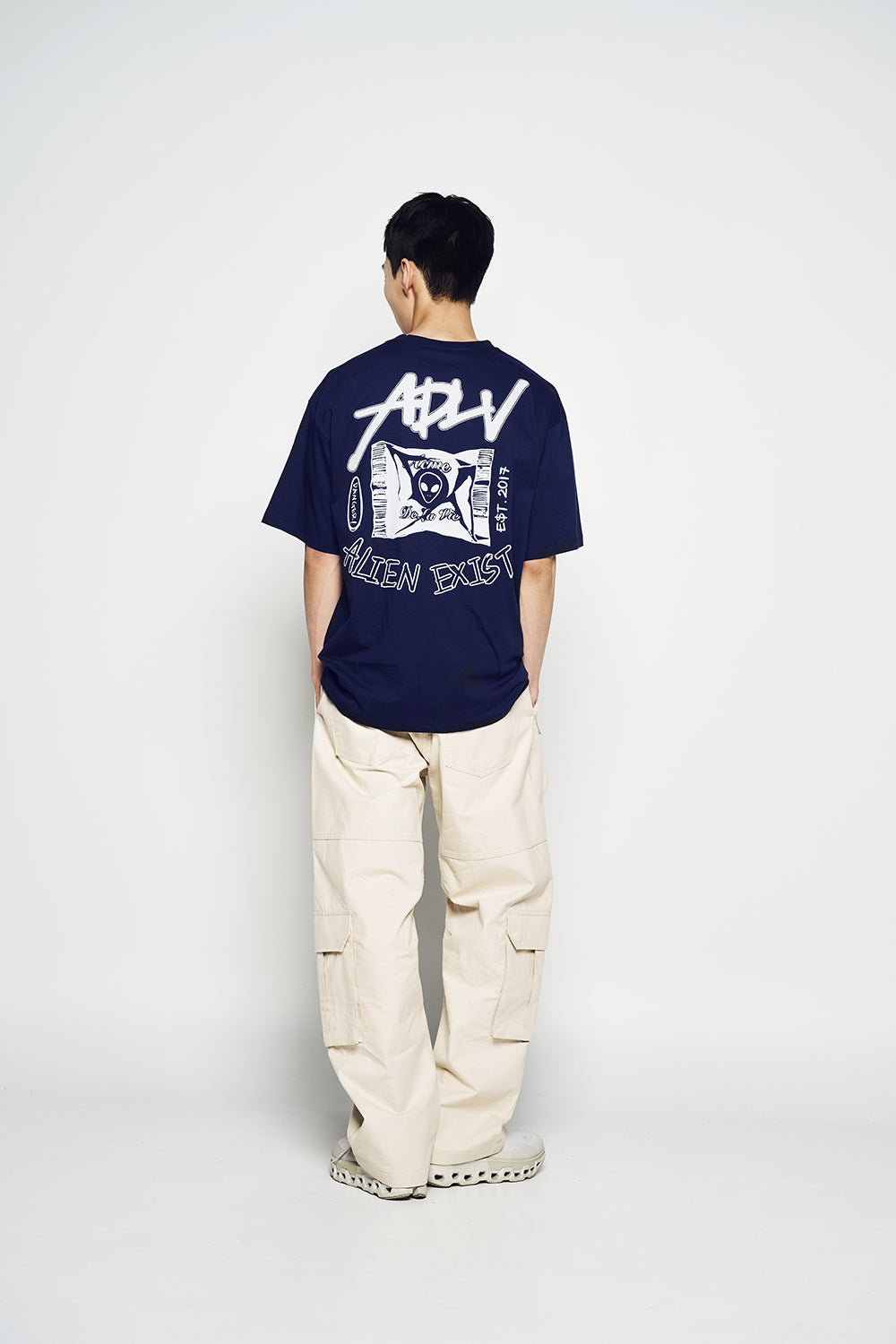 ALIEN SHORT SLEEVE T-SHIRT DARK NAVY