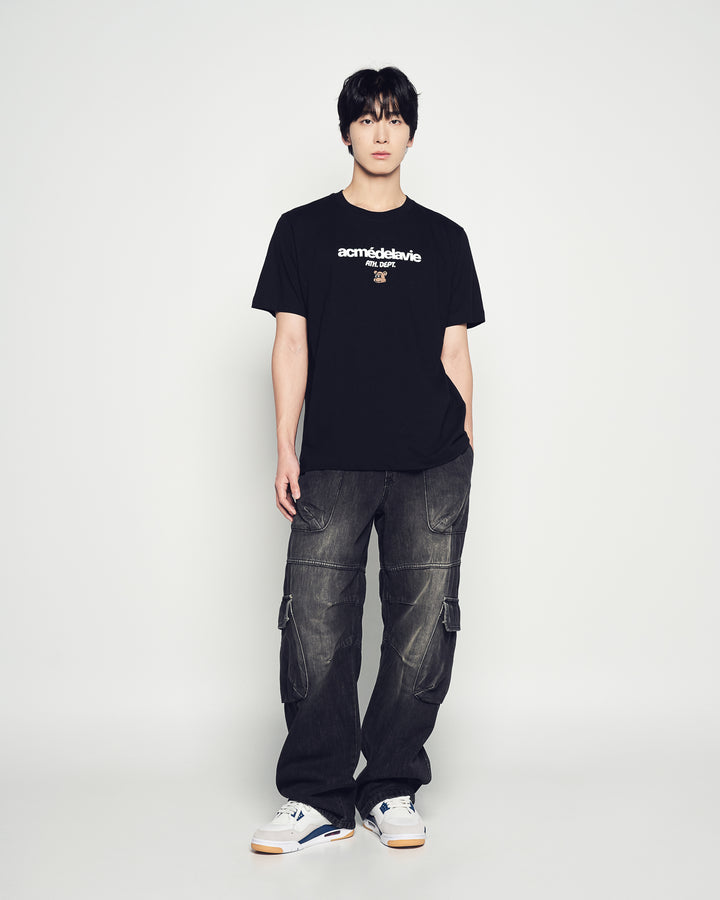 AC POINT STANDARD SHORT SLEEVE T-SHIRT BLACK