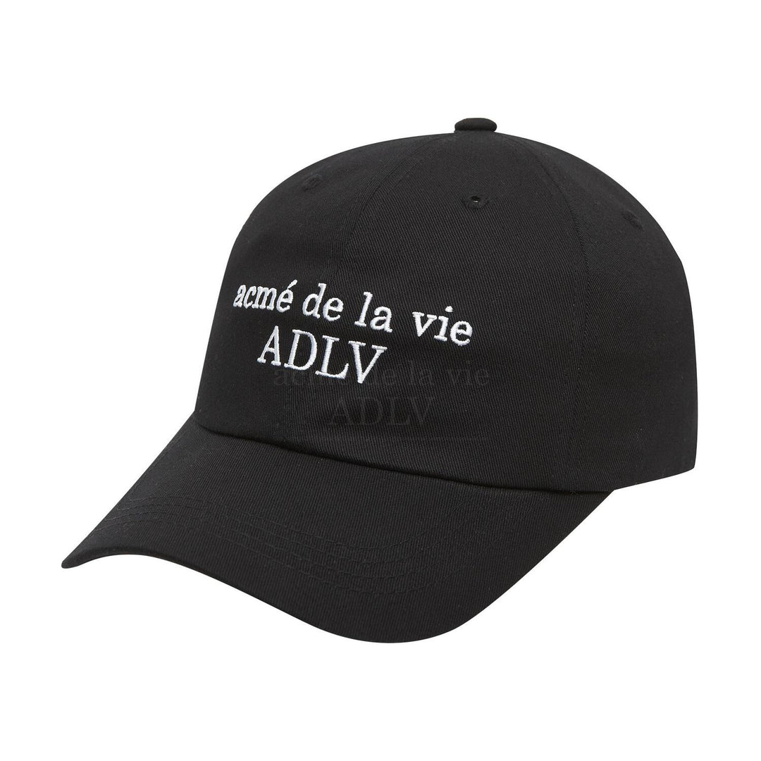 ADLV BASIC BASEBALL CAP BLACK