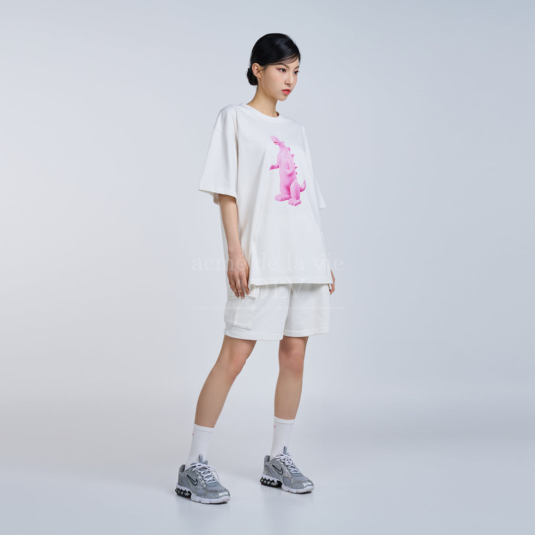 ADLV DIN2LS CREATURE SHORT SLEEVE T-SHIRT CREAM