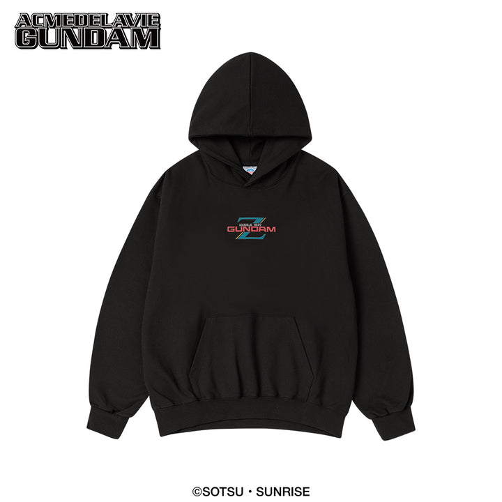 MOBILE SUIT Z GUNDAM MOBILE SUIT HOODIE BLACK