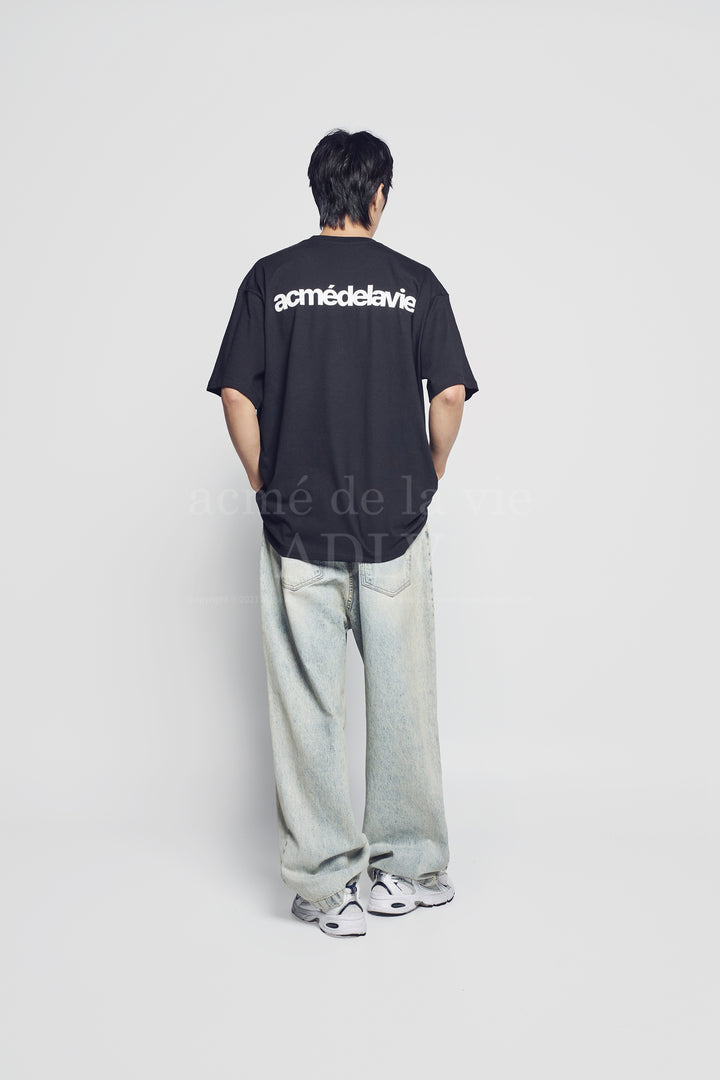 BOLD BOX LOGO SHORT SLEEVE T-SHIRT BLACK