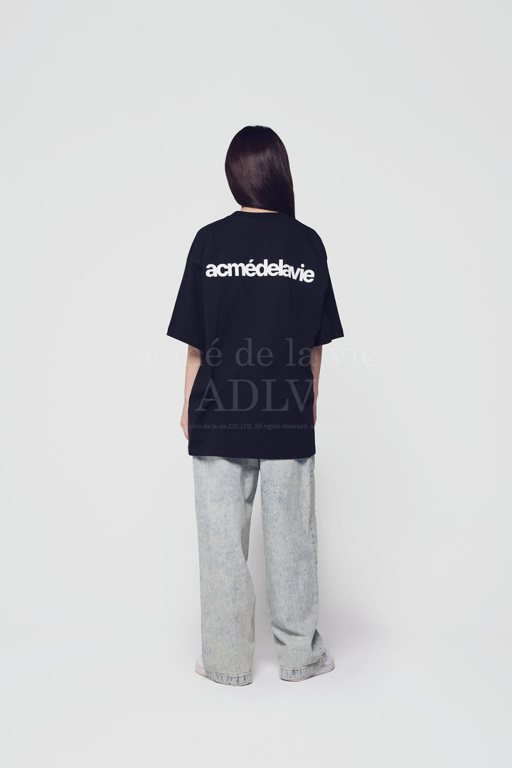 BOLD BOX LOGO SHORT SLEEVE T-SHIRT BLACK