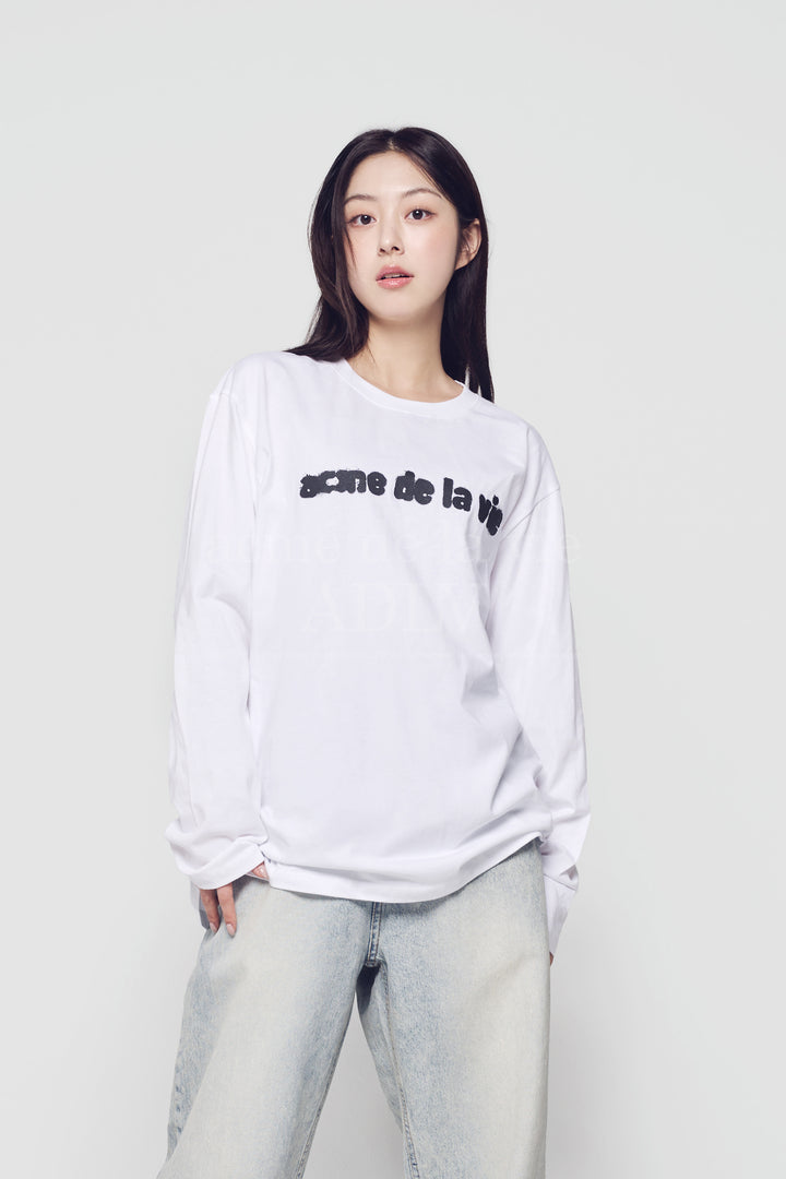 OVERLAY LOGO LONG SLEEVE T-SHIRT