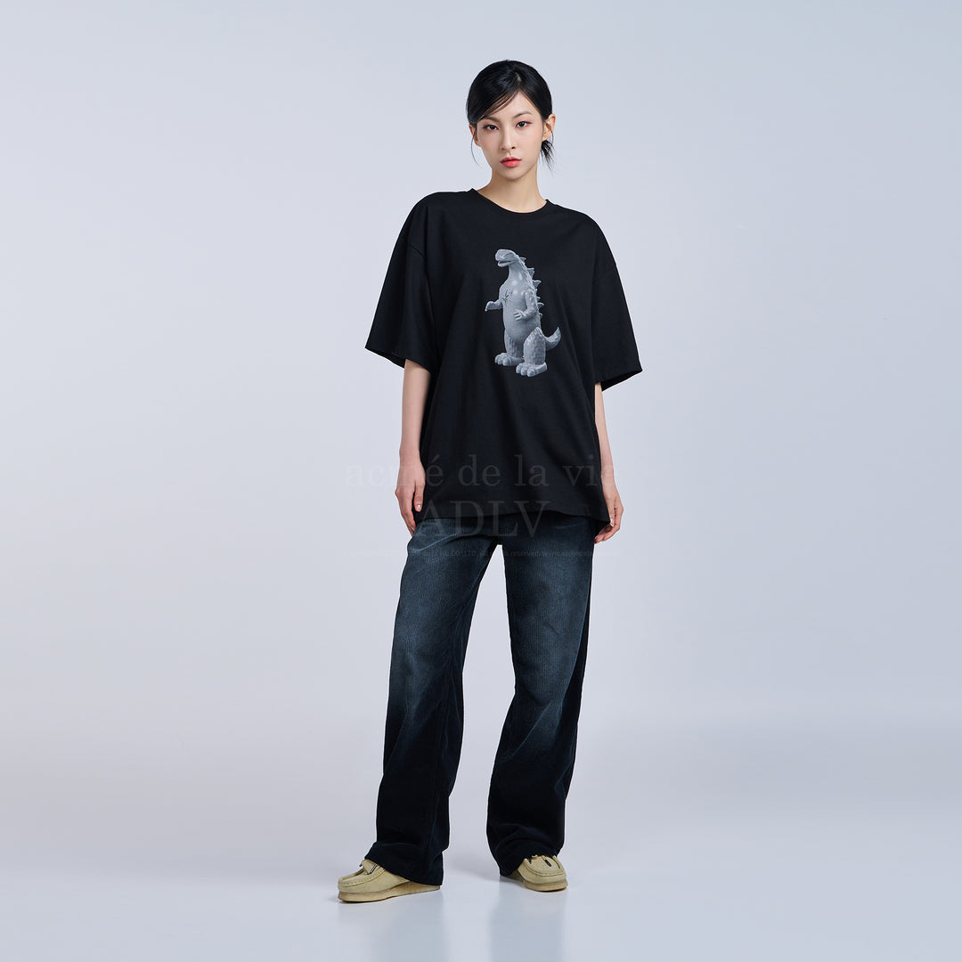 ADLV DIN2LS CREATURE SHORT SLEEVE T-SHIRT BLACK