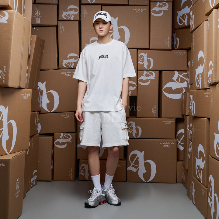 White Baseball Cap with Logo