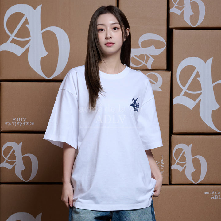 ADLV BIG LOGO 2 PRINTING SHORT SLEEVE T-SHIRT