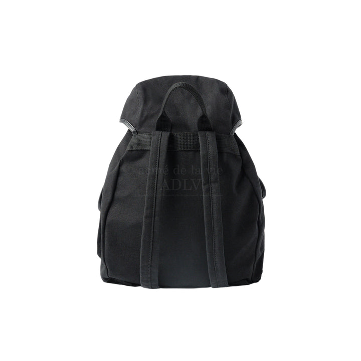 ADLV BASIC LOGO TRIANGLE POCKET BACKPACK BLACK