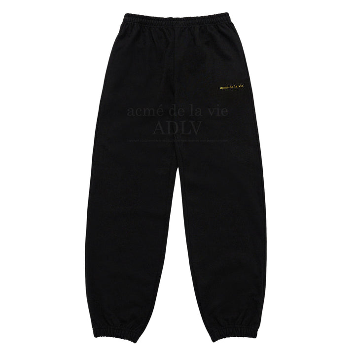 ADLV x HOSHI BASIC BIO WASHING PANTS BLACK