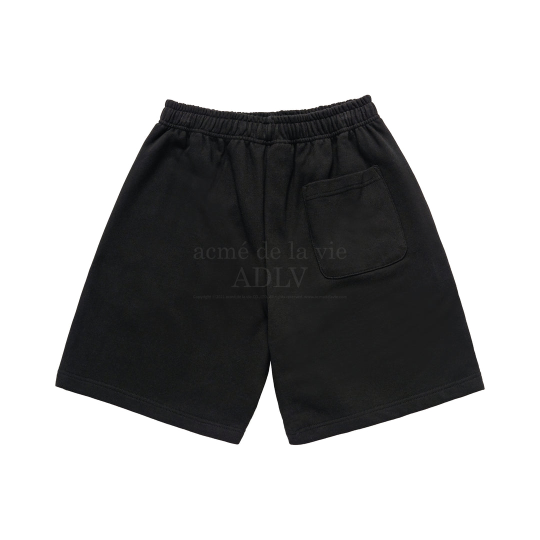 ADLV x HOSHI UPSIDE DOWN BASIC LOGO SHORT PANTS BLACK