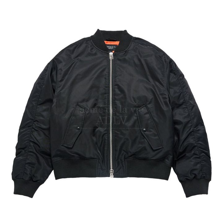 ADLV X HOSHI BALLOON FIT MA-1 PADDING JACKET BLACK