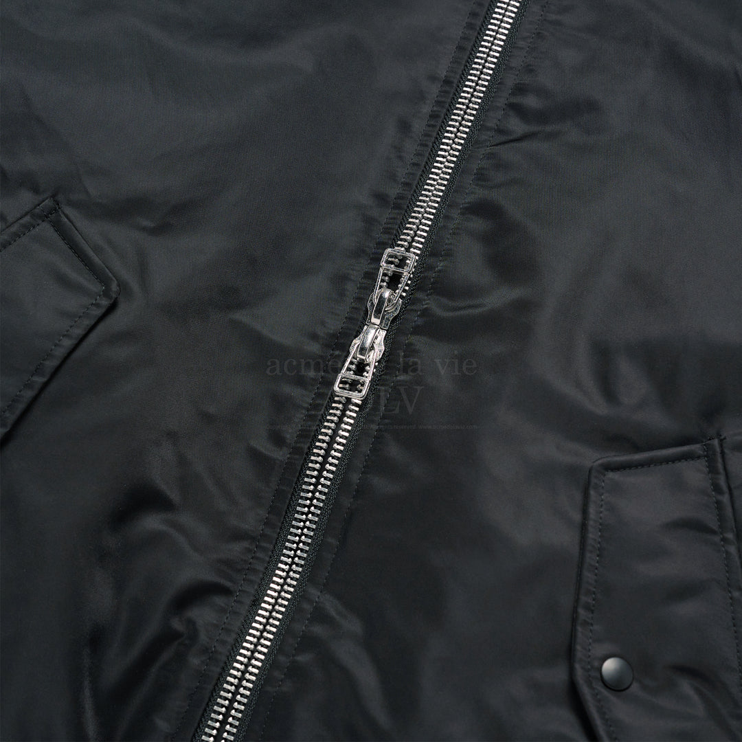 ADLV X HOSHI BALLOON FIT MA-1 PADDING JACKET BLACK