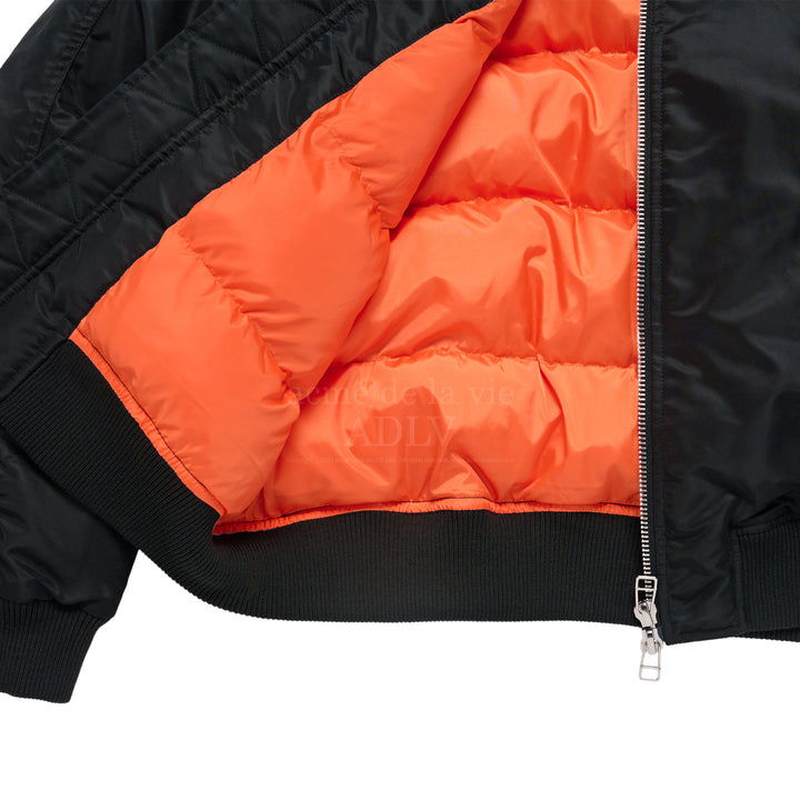 ADLV X HOSHI BALLOON FIT MA-1 PADDING JACKET BLACK