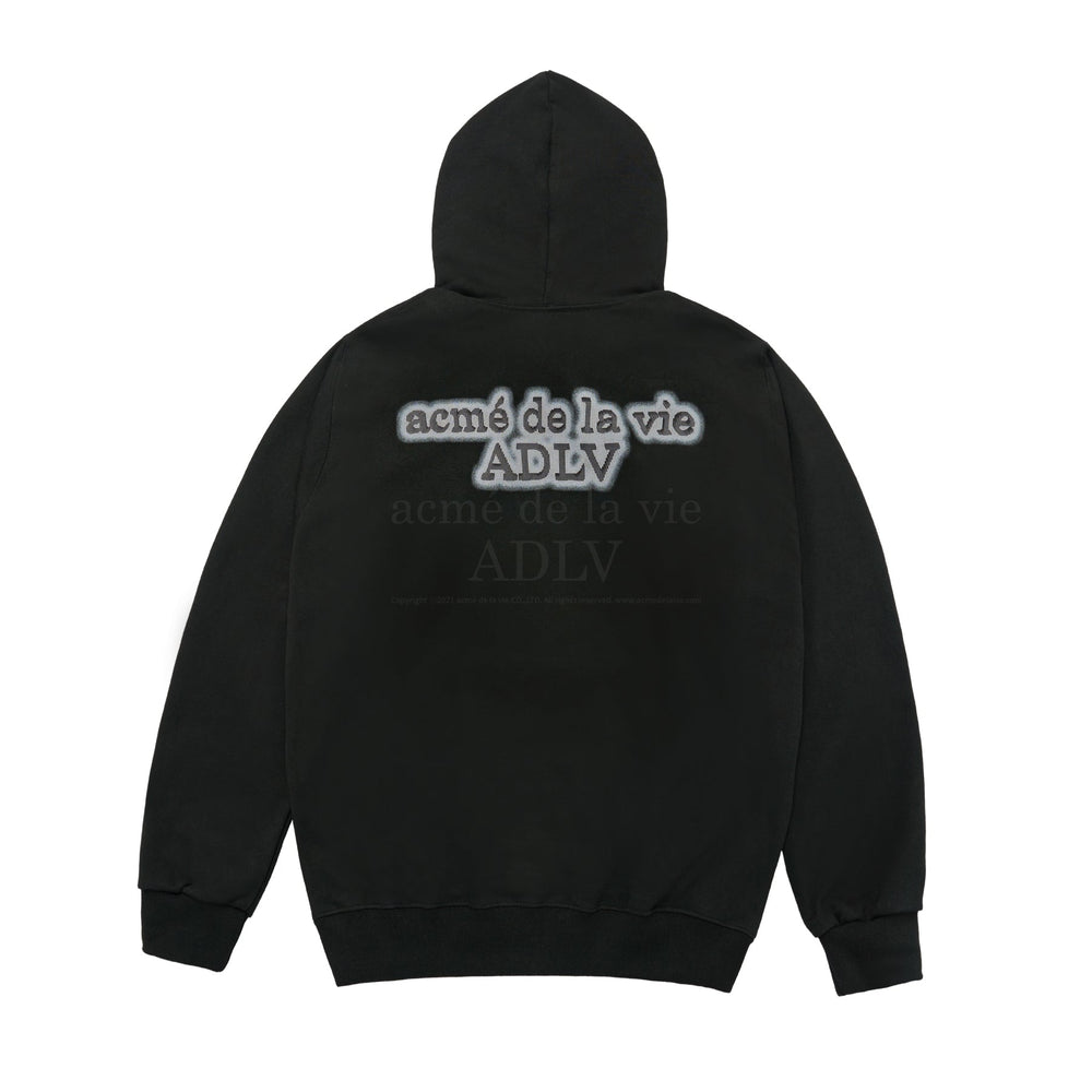 ADLV x HOSHI RETRO RABBIT HOODIE BLACK