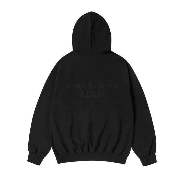 GRUNGE REVERSAL LOGO HOODIE