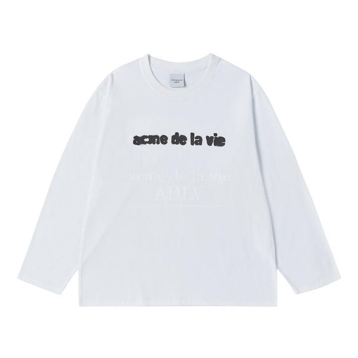 OVERLAY LOGO LONG SLEEVE T-SHIRT