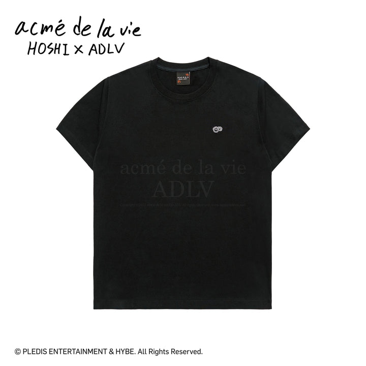 ADLV X HOSHI WAPPEN SHORT SLEEVE T-SHIRT BLACK