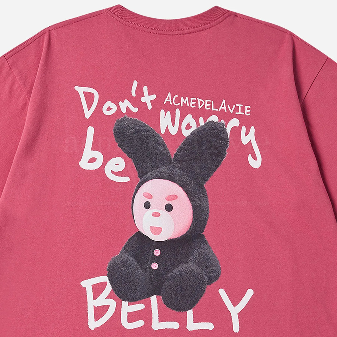 RABBIT BELLY PINK T-SHIRT