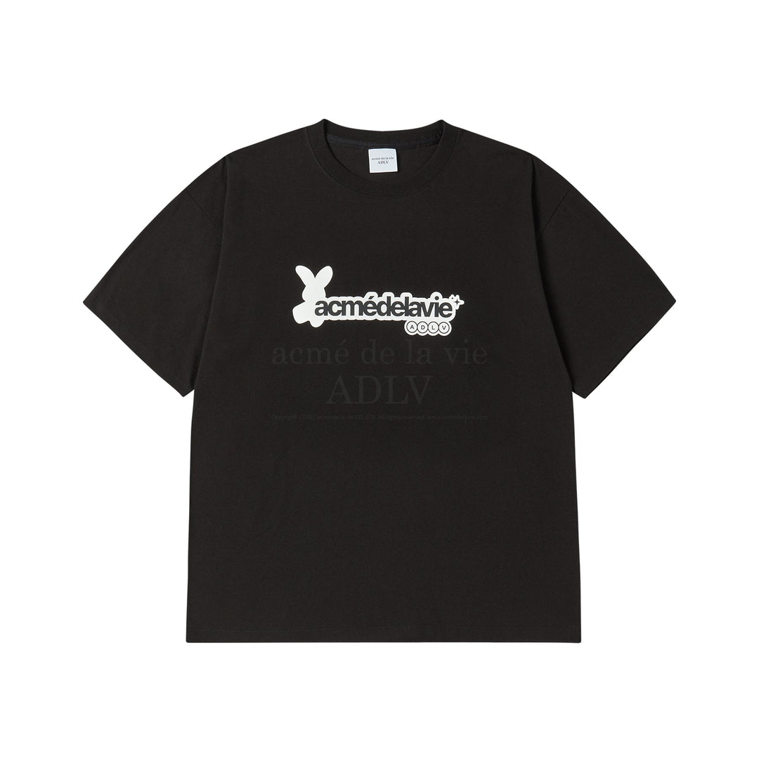 BUNNY SHORT SLEEVE T-SHIRT BLACK