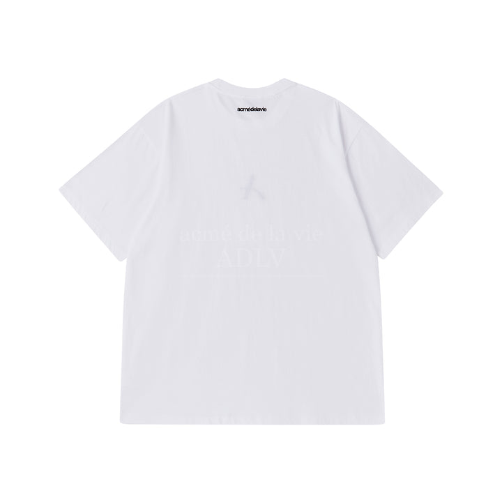 ONE POINT LOGO SHORT SLEEVE T-SHIRT WHITE