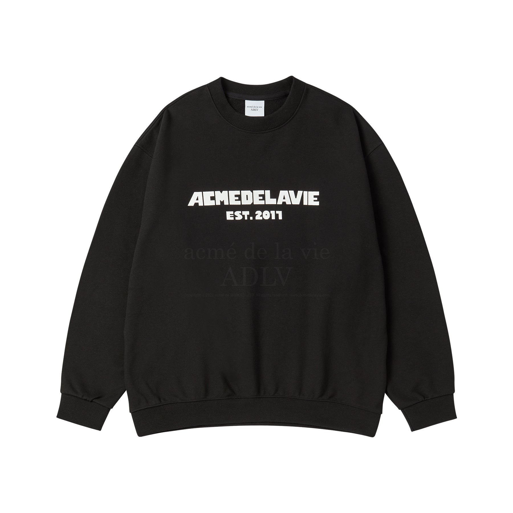 ★関税込★ACME DE LA VIE X Smiley★BIKER PULLOVER SWEATSHIRT Áo Sweater - ADLV X Smiley® BIKER SMILEY FRONT ARTWORK KNIT