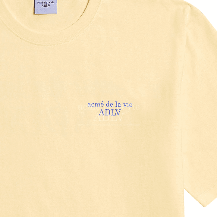 ADLV BASIC SHORT SLEEVE T-SHIRT 2 LIGHT YELLOW