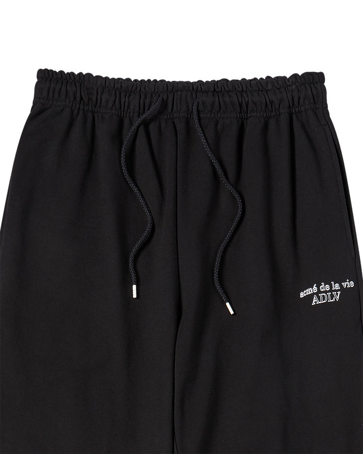BORDER LINE LONG PANTS BLACK