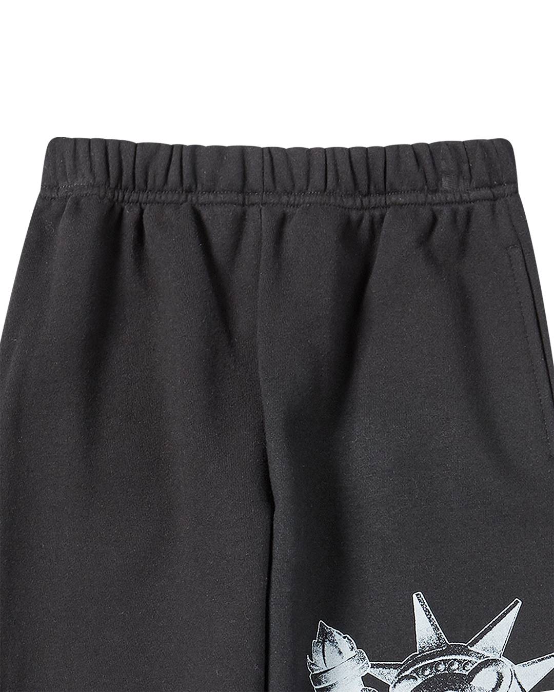 KIDS AC BEAR STATUE OF LIBERTY ZURRY PANTS BLACK