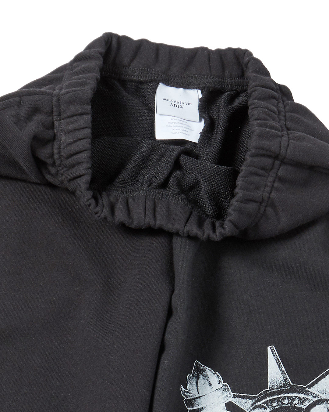 KIDS AC BEAR STATUE OF LIBERTY ZURRY PANTS BLACK