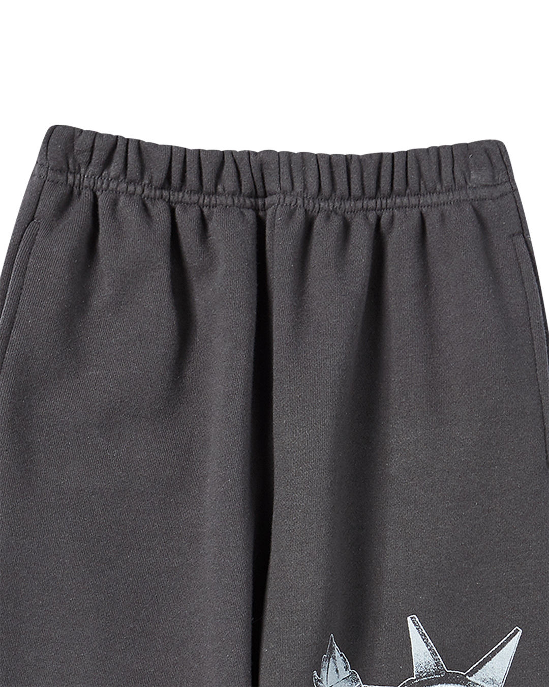 KIDS AC BEAR STATUE OF LIBERTY ZURRY PANTS CHARCOAL