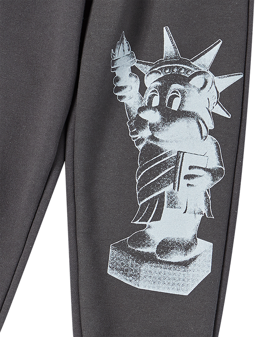 KIDS AC BEAR STATUE OF LIBERTY ZURRY PANTS CHARCOAL