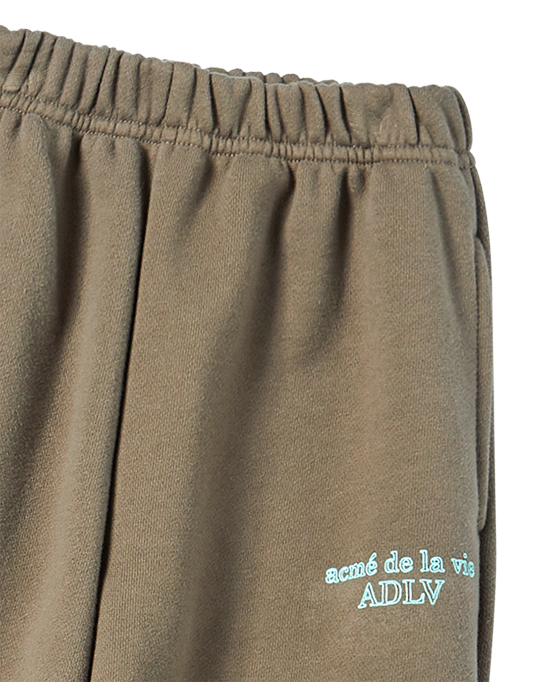 KIDS BORDER LINE BASIC LOGO LONG PANTS COCOA