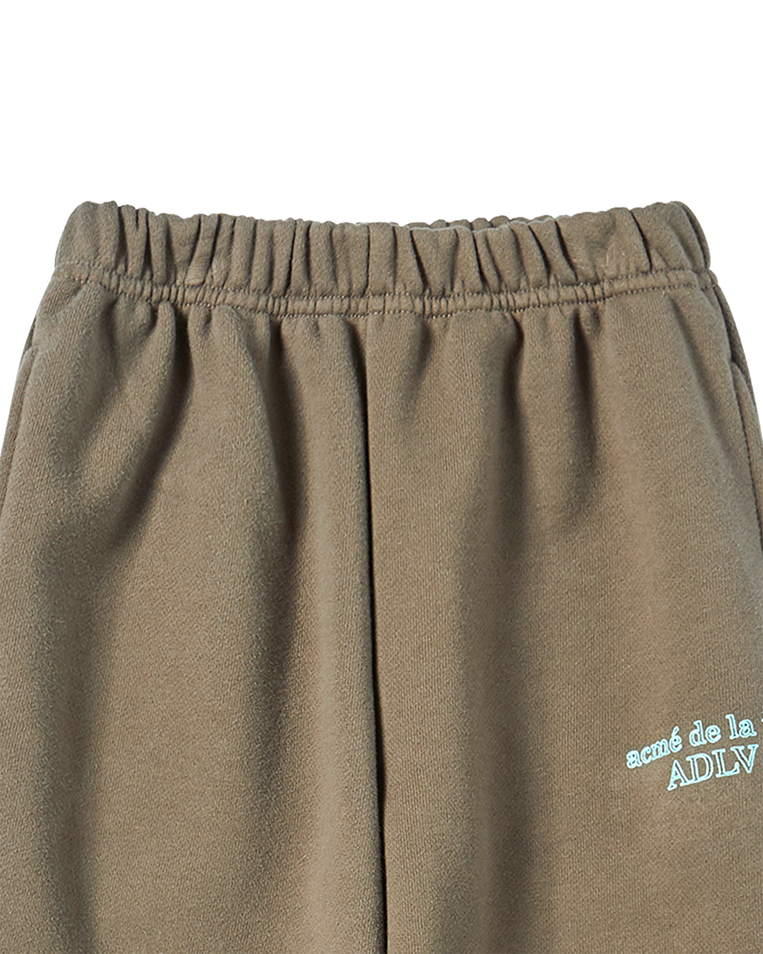 KIDS BORDER LINE BASIC LOGO LONG PANTS COCOA