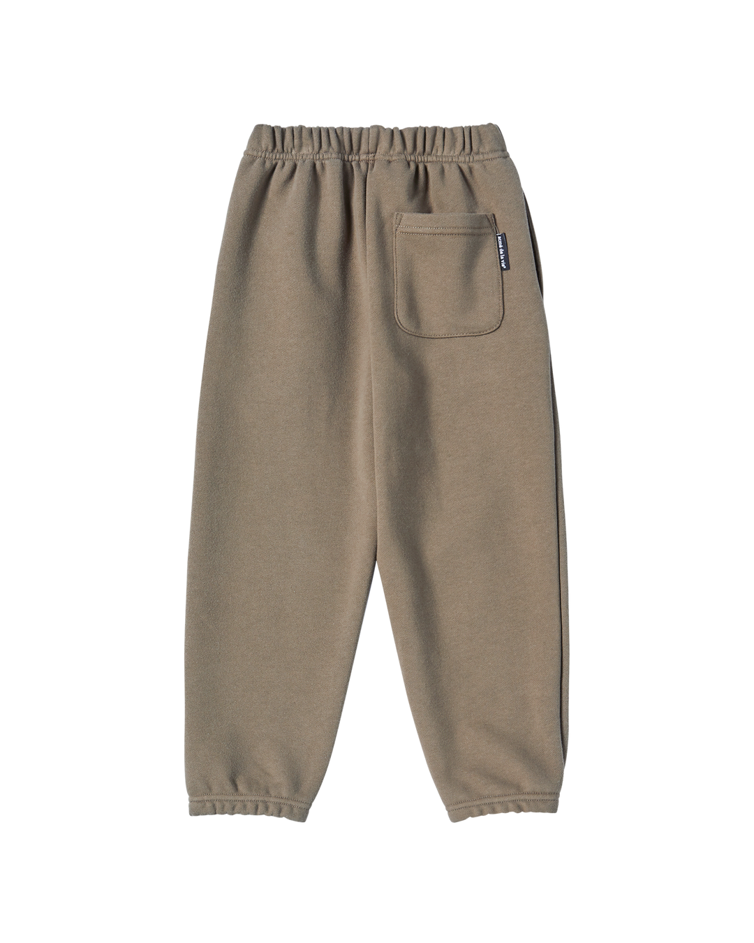 KIDS BORDER LINE BASIC LOGO LONG PANTS COCOA