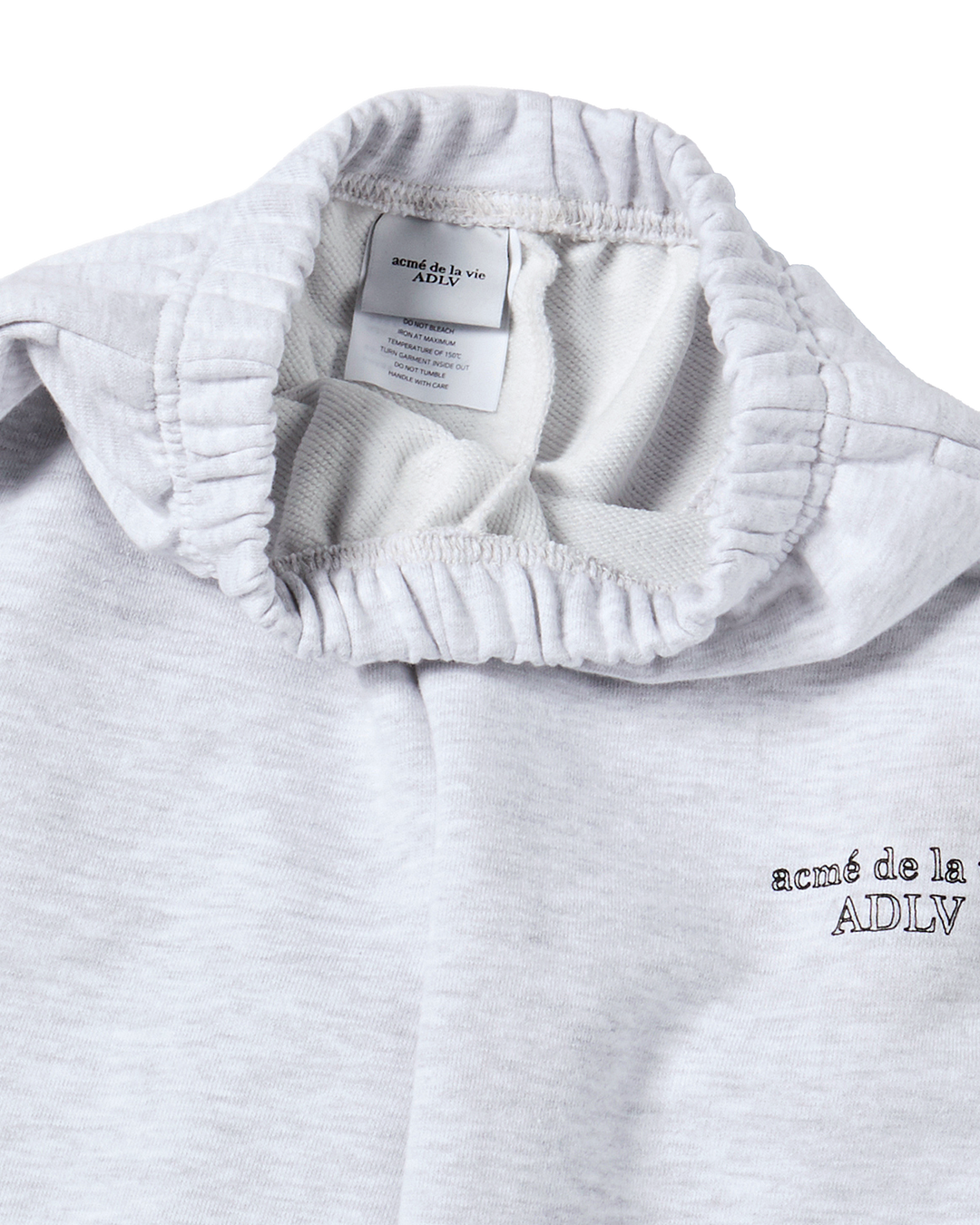 KIDS BORDER LINE BASIC LOGO LONG PANTS MELANGE