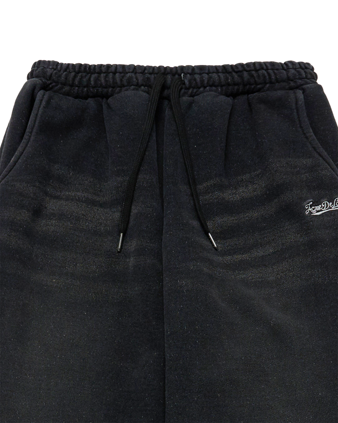 DENIM EFFECT ZURRY LONG PANTS BLACK